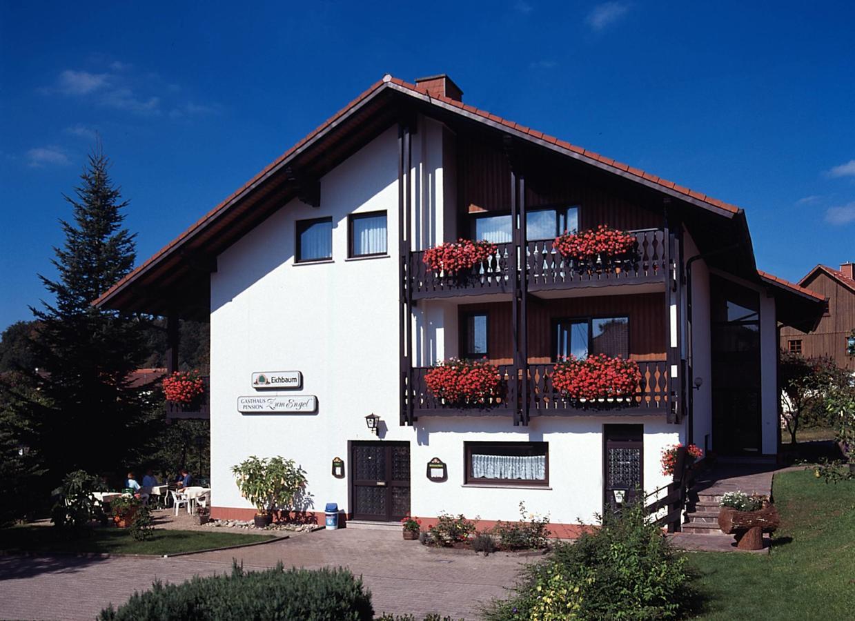 Gasthaus Und Ferienwohnungen Zum Engel Waldbrunn  Exterior foto